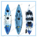 Single Recreation Sit on Top Plastic Kayak Fishing